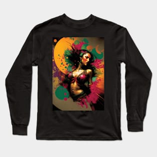 Salsa Spirit: Color Explosion 2 Long Sleeve T-Shirt